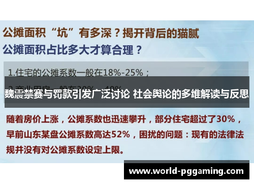 魏震禁赛与罚款引发广泛讨论 社会舆论的多维解读与反思