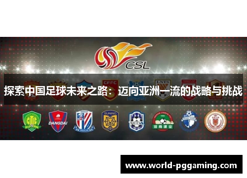 探索中国足球未来之路：迈向亚洲一流的战略与挑战